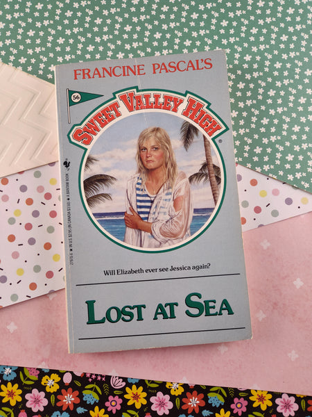 Vintage 1st Printing 1989 Paperback, Francine Pascal's Sweet Valley High: Lost at Sea