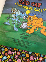 Vintage 1983 Nice Books "Bad Cat" Book Set/2, Movin' In + The Great Race, Softcovers