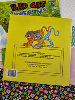 Vintage 1983 Nice Books "Bad Cat" Book Set/2, Movin' In + The Great Race, Softcovers
