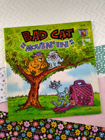 Vintage 1983 Nice Books "Bad Cat" Book Set/2, Movin' In + The Great Race, Softcovers