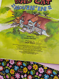 Vintage 1983 Nice Books "Bad Cat" Book Set/2, Movin' In + The Great Race, Softcovers