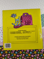 Vintage 1983 Nice Books "Bad Cat" Book Set/2, Movin' In + The Great Race, Softcovers