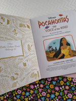 Vintage 1995 Little Golden Book "Disney's Pocahontas, the Voice of the Wind" Hardcover