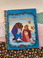 Vintage 1995 Little Golden Book "Walt Disney's Beauty & the Beast" Hardcover