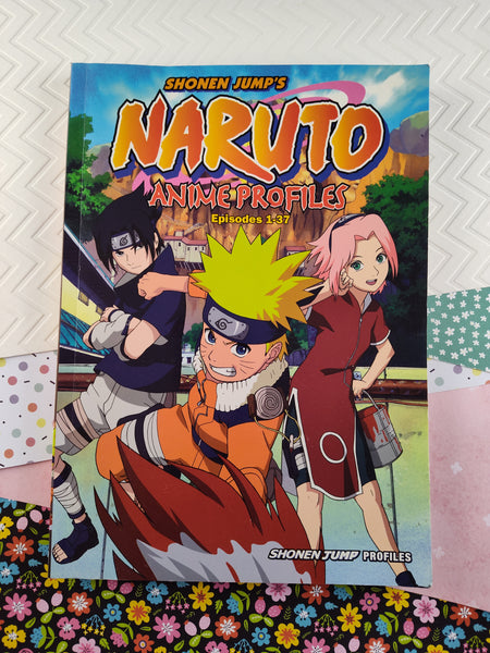 2008 Shonen Jump's Naruto Anime Profiles, Episodes 1-37 Softcover w/Poster