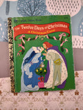 Vintage 1992 Little Golden Book "The Twelve Days of Christmas" Hardcover