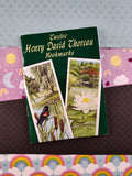 Vintage 2003 Little Dover Books Twelve Henry David Thoreau Bookmarks Book NEW