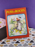 Vintage 1984 Exeter Books Hardcover, Puss in Boots