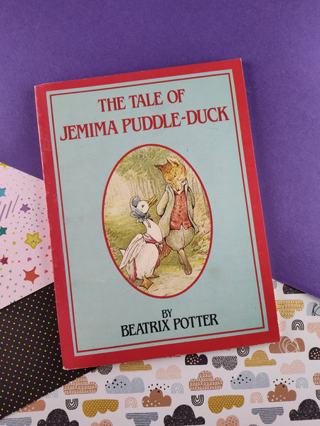 Vintage 1st Printing 1986 Softcover, The Tale of Jemima Puddle-Duck by Beatrix Potter