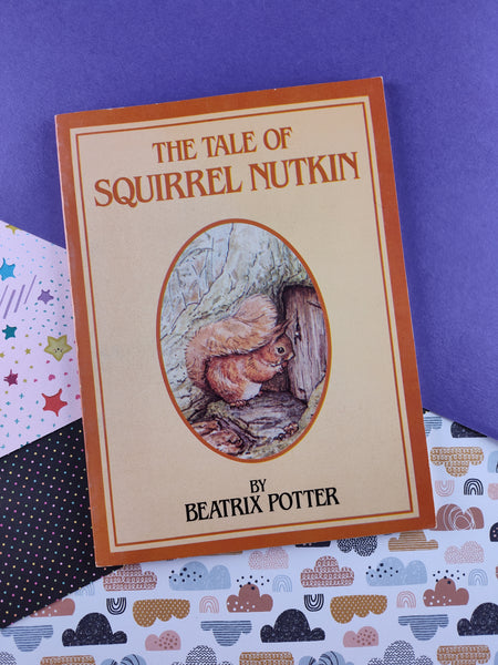 Vintage 1st Printing 1986 Softcover, The Tale of Squirrel Nutkin by Beatrix Potter