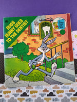 Vintage 1978 Golden Look-Look Book Bugs Bunny Goes to the Dentist Softcover