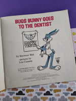 Vintage 1978 Golden Look-Look Book Bugs Bunny Goes to the Dentist Softcover