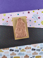Vintage "Teacher" Wooden Block/Rubber Stamp