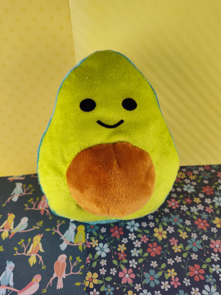 Super Soft Green Avocado Plush Toy, Nice & Clean 7"