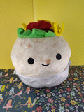 KellyToy Squishmallow Flip-A-Mellows Austin & Bernardo NWT Avocado/Burger 8"