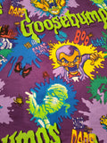 Vintage 1990's Parachute Press Goosebumps 3 pc. Twin Sheet Set, Clean