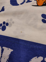 Vintage 1978 Garfield "Cool Cat" Twin Flat Sheet, Nice & Clean