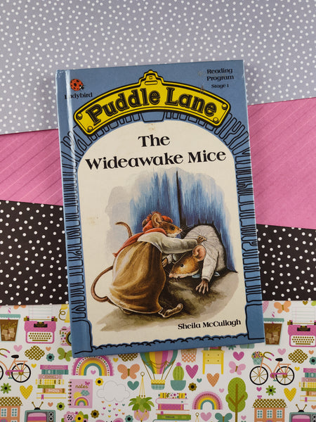 Vintage 1985 Hardcover, Puddle Lane Books: The Wideawake Mice by Sheila McCullagh