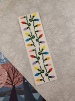 Vintage 1989 Mrs. Grossman's Winter Christmas Colorful Lights Full Sticker Sheet, Unused