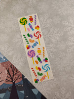 Vintage 1993 Mrs. Grossman's Colorful Candy Sweets Lollies Full Sticker Sheet, Unused