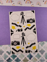 Vintage 1997 Mrs. Grossman's Movie Studio Hollywood Full Sticker Sheet, Clean & Unused