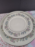 Vintage Minton Fine Bone China Royal Doulton "Summer Song" Dinner Setting for 2