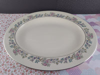 Vintage Minton Fine Bone China Royal Doulton "Summer Song" Large Serving Platter