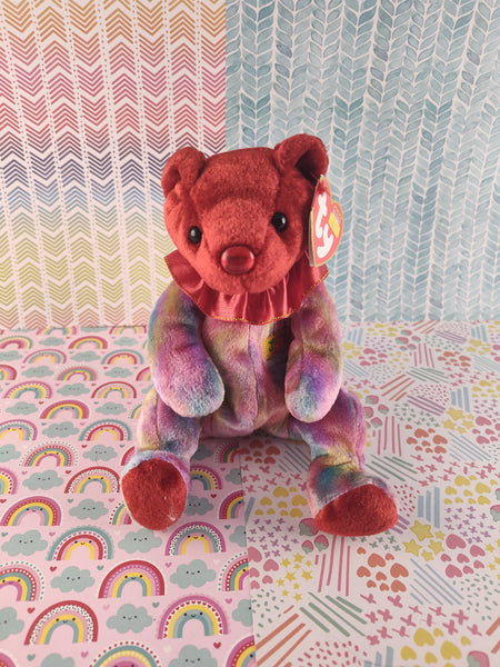 Vintage TY Beanie Baby (Birthday Collection) - July, Ruby