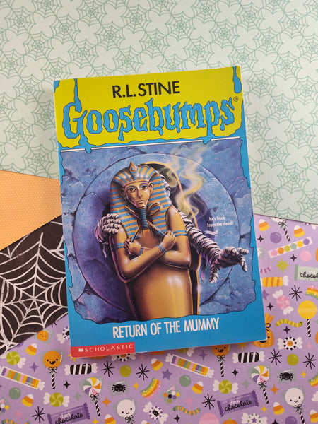 Vintage 1994 R.L. Stine Goosebumps #23, Return of the Mummy