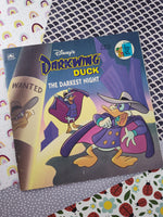 Vintage 1991 Walt Disney's Darkwing Duck: The Darkest Night Softcover Book