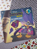 Vintage 1991 Walt Disney's Darkwing Duck: The Darkest Night Softcover Book