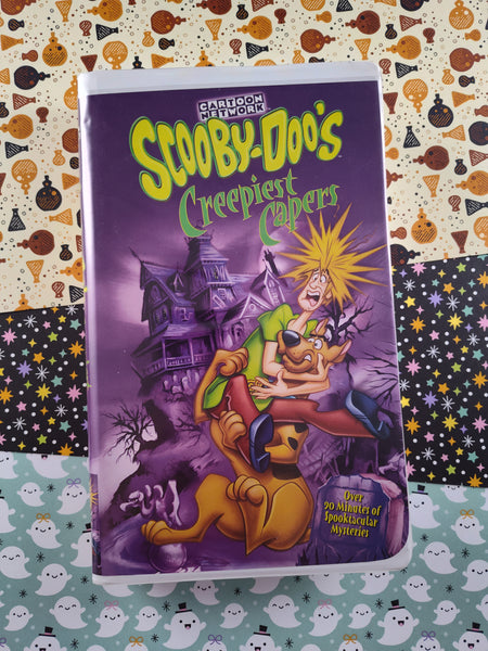 Vintage 2000 Scooby-Doo's Creepiest Capers VHS Tape, Nice Shape