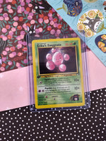 Vintage Common - 1st Edition Erika's Exeggcute Gym Heroes Non-Holo Pokemon Card 77/132 - NM