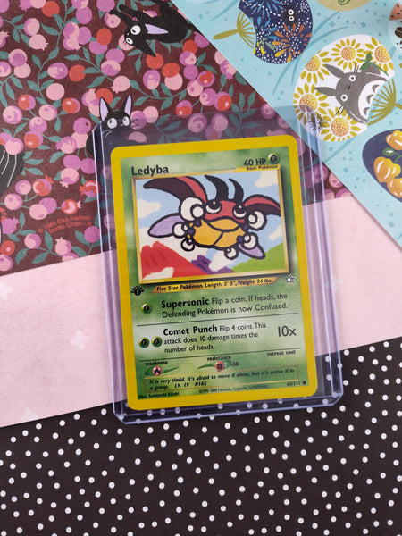 ledyba pokemon card Vintage Common