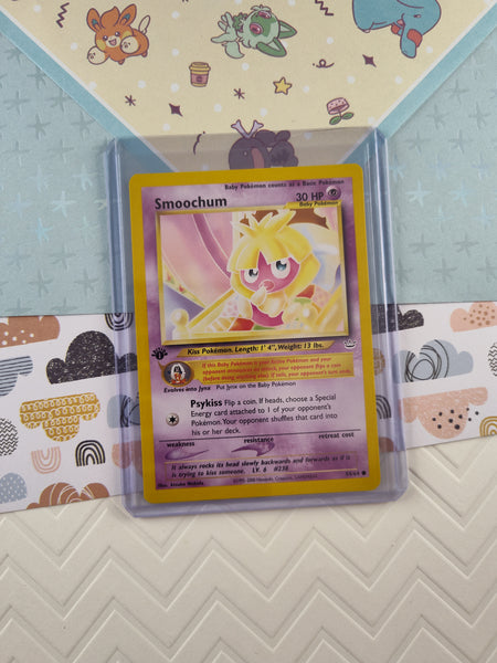smoochum pokemon card Vintage Common