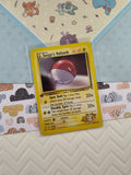 Vintage Common - 1st Edition Lt. Surge's Voltorb Gym Heroes Non-Holo Pokemon Card 84/132 - VG