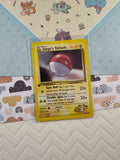 Vintage Common - 1st Edition Lt. Surge's Voltorb Gym Heroes Non-Holo Pokemon Card 84/132 - VG (B)