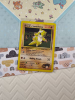 Vintage Common - 1st Edition Brock's Sandshrew Gym Heroes Non-Holo Pokemon Card 71/132 - VG (B)