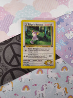 Vintage Common - 1st Edition Lt. Surge's Rattata Gym Challenge Non-Holo Pokemon Card 85/132 - VG (B)