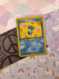 Vintage Common - 1st Edition Horsea Neo Genesis Non-Holo Pokemon Card 62/111 - VG