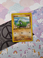 Vintage Common - 1st Edition Larvitar Neo Discovery Non-Holo Pokemon Card 57/75 - VG