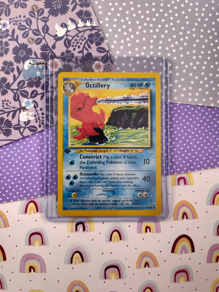Vintage Uncommon - 1st Edition Octillery Neo Revelation Non-Holo Pokemon Card 34/64 - NM