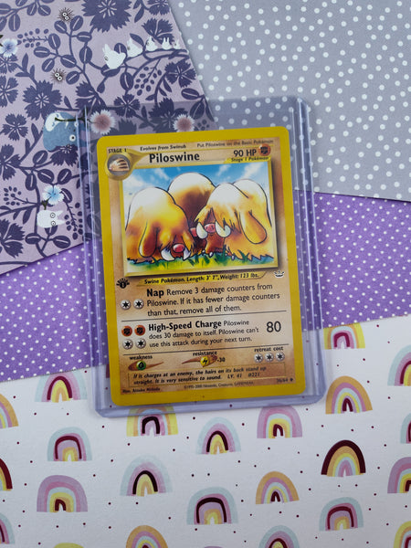piloswine pokemon card Piloswine