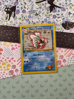 Vintage Uncommon - 1st Edition Misty's Seaking Gym Heroes Non-Holo Pokemon Card 55/132 - VG