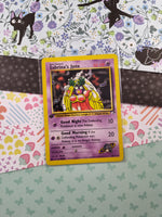 Vintage Uncommon - 1st Edition Sabrina's Jynx Gym Heroes Non-Holo Pokemon Card 59/132 - VG