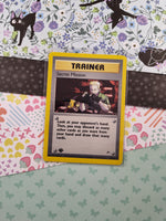 Vintage Uncommon - 1st Edition Secret Mission Gym Heroes Non-Holo Pokemon Card 118/132 - VG