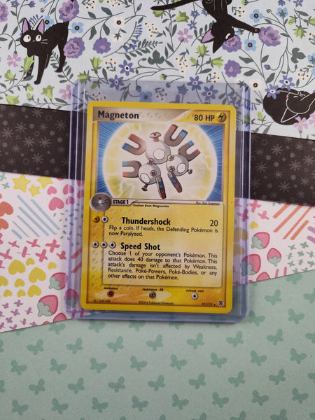 Vintage Rare - Magneton FireRed & LeafGreen Non-Holo Pokemon Card 27/1 Pfaltzcraftsmore Vintage Rare - Magneton FireRed & LeafGreen Non-Holo Pokemon Card 27/1 Pfaltzcraftsmore