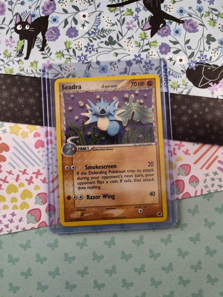 Pokemon TCG Seadra Dragon Frontiers Non-Holo Pokemon Card 22/101