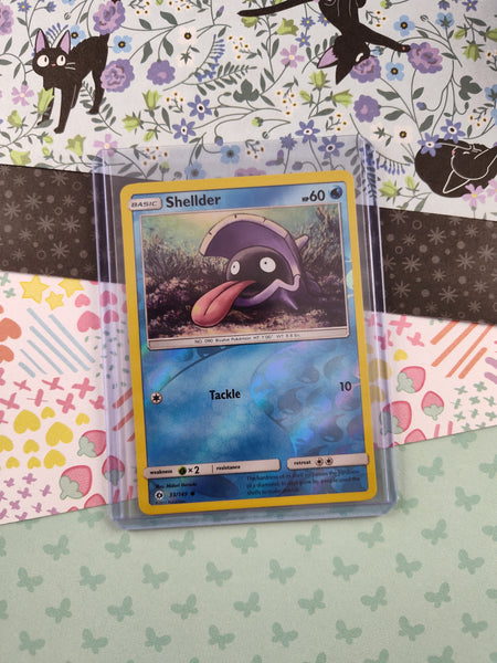 Pokemon TCG Common Shellder Sun & Moon Reverse Holographic Card 33/149 Pfaltzcraftsmore Pokemon TCG Common Shellder Sun & Moon Reverse Holographic Card 33/149 Pfaltzcraftsmore