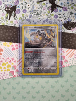 Pokemon TCG Common Galarian Meowth Rebel Clash Reverse Holographic Card 126/192 - NM